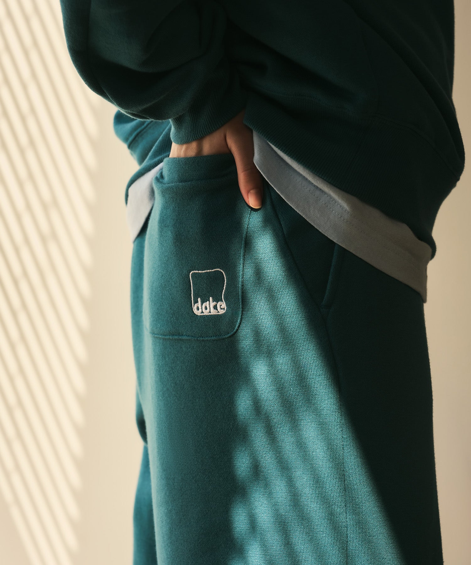 スウェット パンツ（ピーコックグリーン）