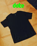 ストレッチ オーバーサイズTシャツ(半袖)ブラック