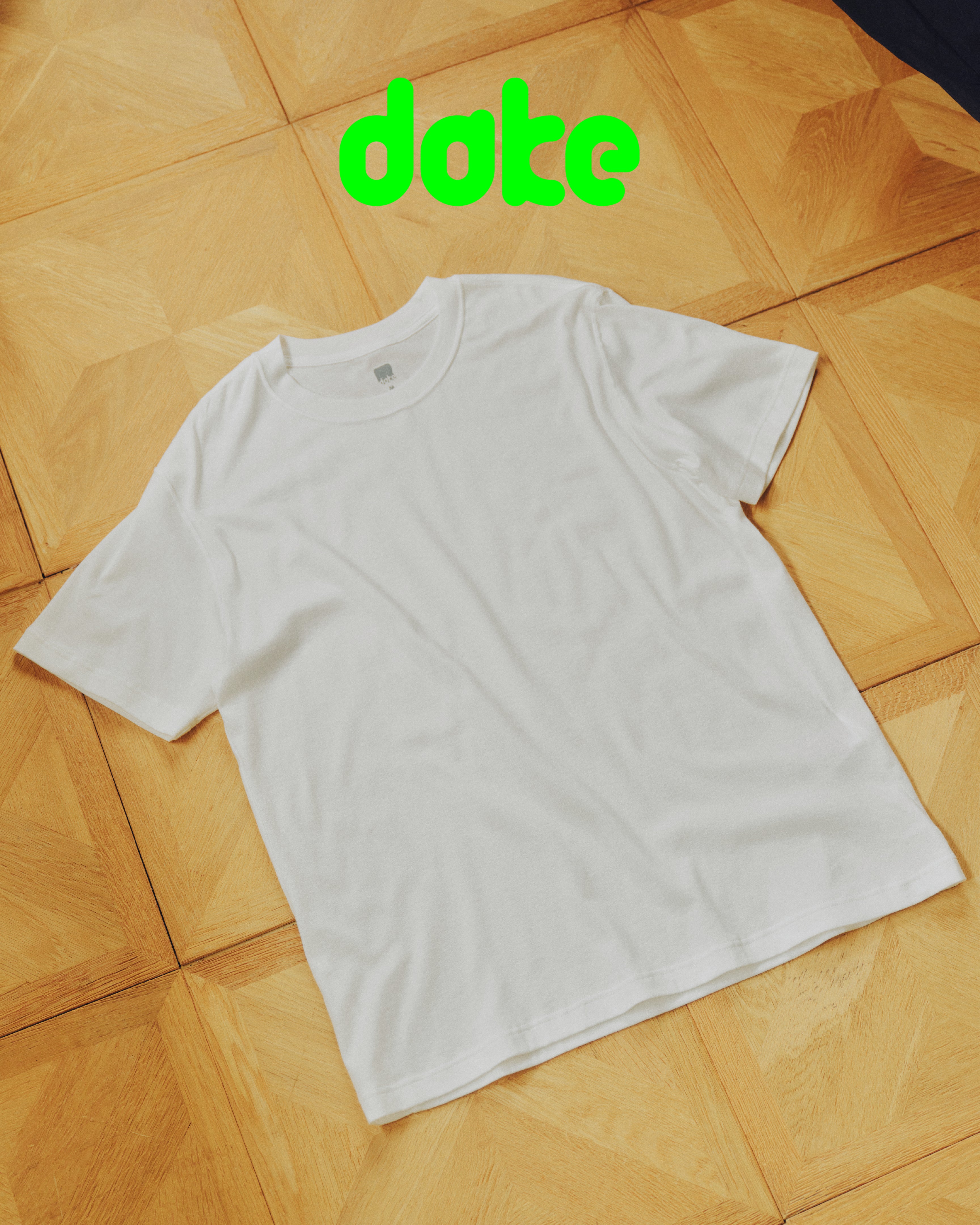 ストレッチ オーバーサイズTシャツ(半袖)ホワイト